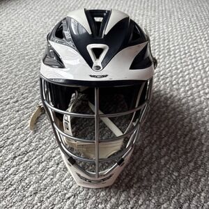 Cascade R Lynnfield Pioneers Blue Adjustable Lacrosse OSFM Helmet With Chinstrap